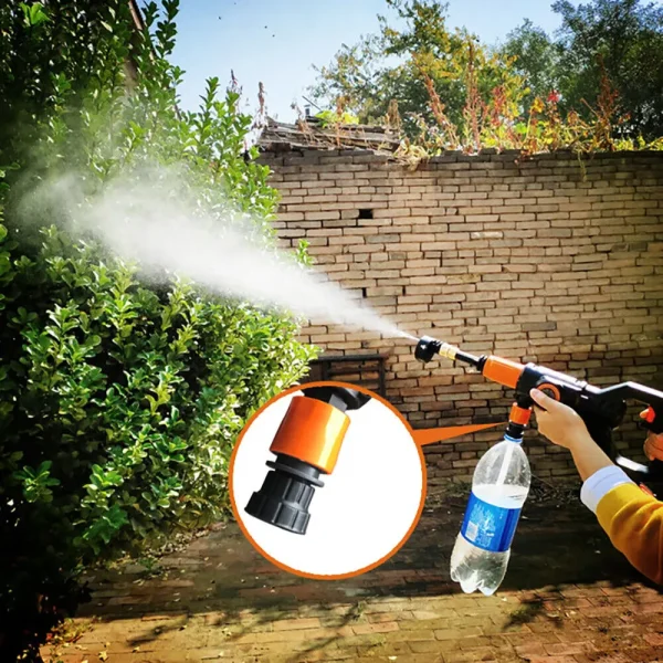 20V Electric High Pressure Power Washer Machine Hose Car Washer Cleaner with 5m Filter Water Pipe TOP - Image 2
