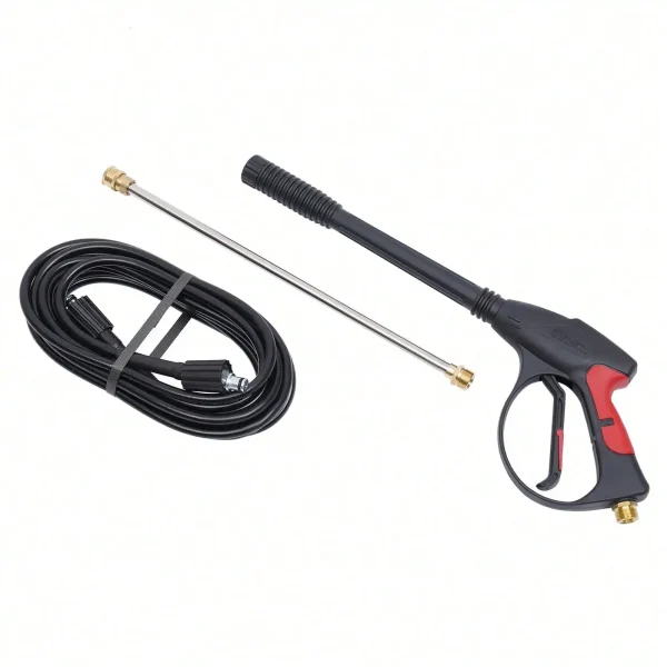 High Pressure Car Power Washer Gun Spray Wand Lance Nozzle And Hose Kit 2000PSI - Image 5